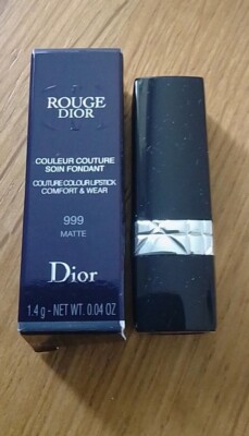 Dior Rouge Dior Couture Farbe Lippenstift 999 Matt Reisegröße 1,4g Neu Kostenloser Versand