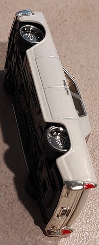 Hot Wheels White Lincoln Continental Dropstar Diecast Car Vintage H2281 - Picture 9 of 12