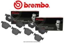 [FRONT+REAR] BREMBO NAO Premium Low-Met Disc Brake Pads BB99467