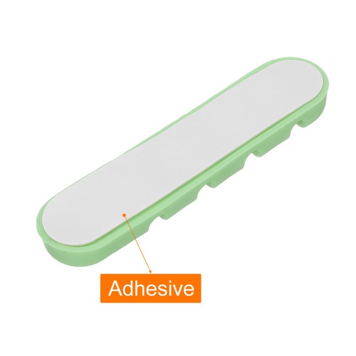 2Pcs Green Cable Clips Cord Organizer Cable Holder for Home(4 Slots) - Afbeelding 4 van 7