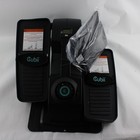 Cubii JR2 Compact Under Desk Elliptical With Display Monitor Black and Teal — photo 1