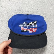 Vintage Pro-tex Luxaire Racing Hat Cap Snap Back One Size Mens Blue 99 Rope 90s Vintage Pro-tex Luxaire Racing Hat Cap Snap Back One Size Mens Blue 99 Rope 90s