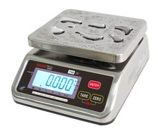 TVS Portion Control Stainless Steel Washdown Scale, Lb/Oz/Kg/g Switchable, Lo...