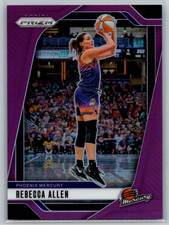 Rebecca Allen 2024 Panini Prizm WNBA Purple Prizm /149 #124 Phoenix Mercury