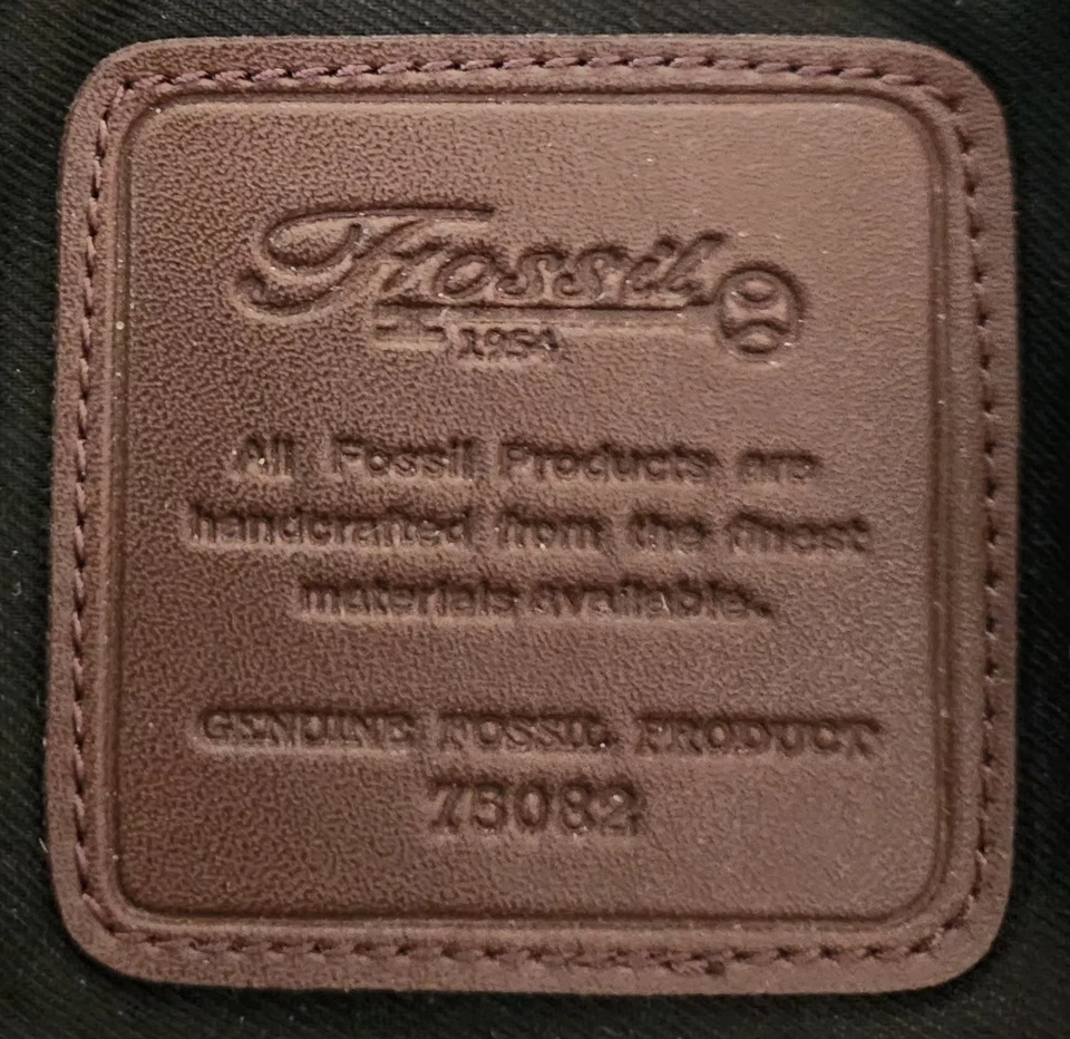 Mujer Fossil Bolso de Mano Pequeño Sachel Lona Negra Foto 4 de 4