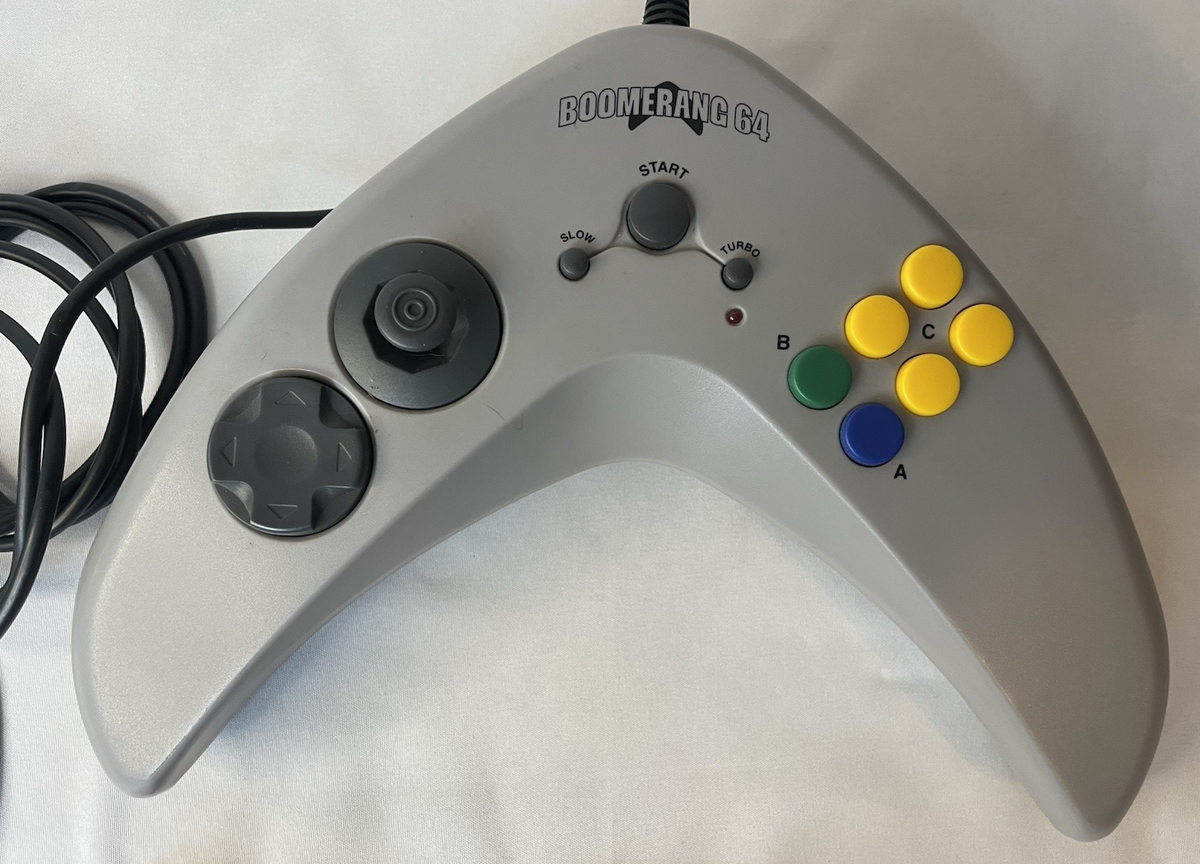 RARE N64 Boomerang controller (Nuby Nintendo 64) Control Pad