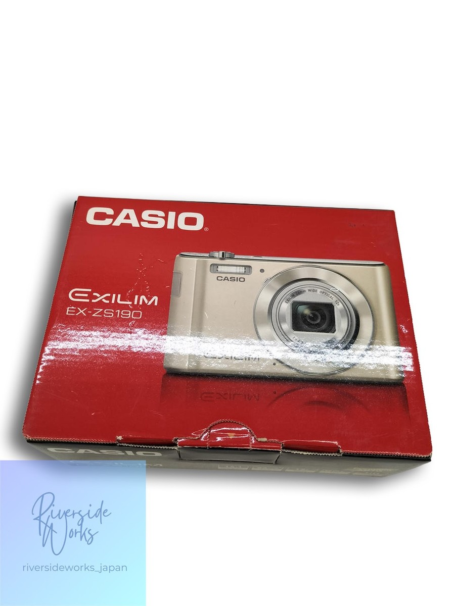 CASIO EX-ZS190 Digital Camera Compact Used | eBay