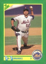 1990 Score #18 Sid Fernandez