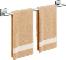 Brushed Nickel Towel Bar, 24 Inch Towel Racks for Bathroom