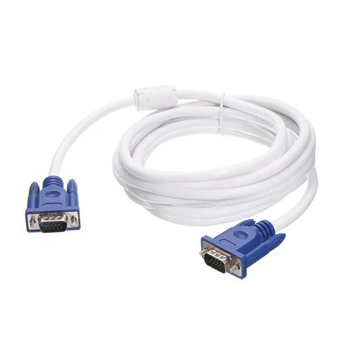 VGA to VGA Cable, 5M/16.4ft Male to Male VGA 3+4 Video Cable