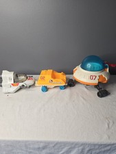 Playmates 1984 UFO Spaceship Lunar Landing Shuttle, Explorer Rocket Ship