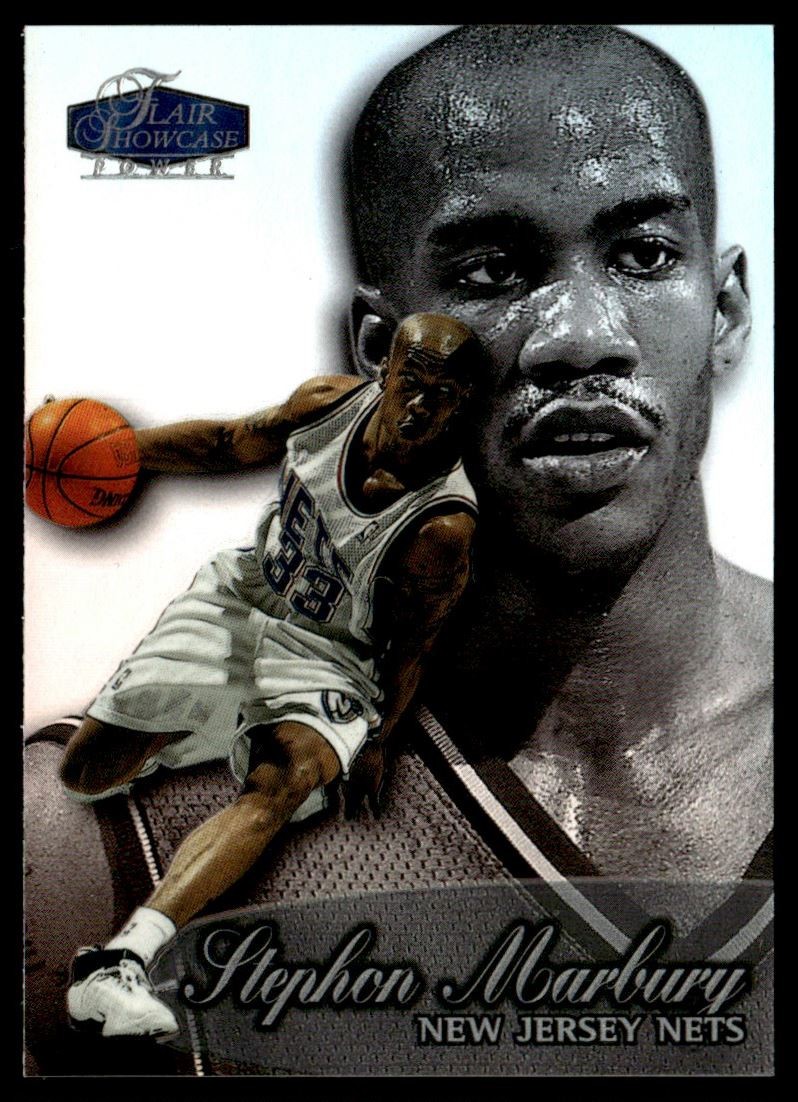 FILA 1998 99 Flair Showcase Power Row 3 Stephon Marbury New Jersey Reti #6