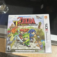 The Legend of Zelda Tri Force Heroes (Nintendo 3DS) Original Case Only