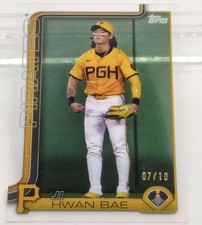 Bae Ji-hwan 07/10 Clear Acetate Card Pittsburgh Pirates Topps MLB Rare