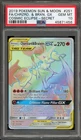 Pokemon Charizard & Braixen GX Cosmic Eclipse Secret Rare #251 PSA 10 Gem Mint