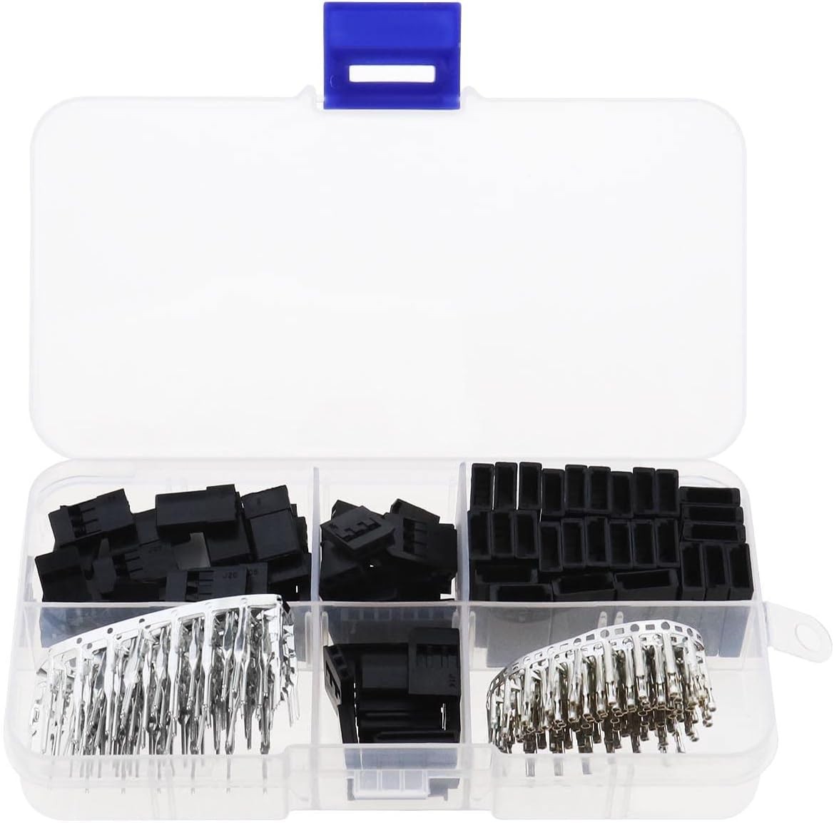 VGOL 270Pcs Servo Plug Male Female Connector Crimp Pin Compatible with Futaba C
