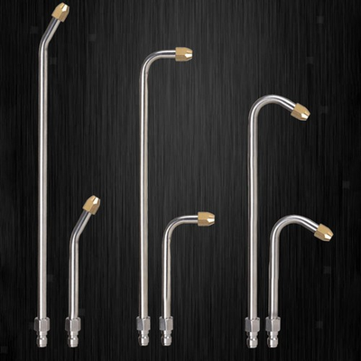 #ad 6 Pieces Pressure Washer Extension Wands Extension Rod Washer Lance 1 4quot; Quick $35.89