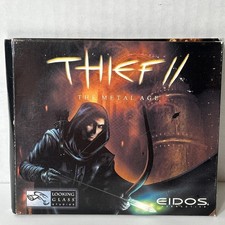 Thief II: The Metal Age PC Computer Game 2 DISCS + EIDOS DEMO + MANUAL