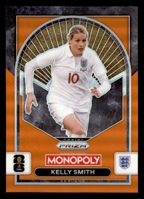 2026 Panini Prizm Monopoly FIFA World Cup #97 Kelly Smith Orange Prizms #/149
