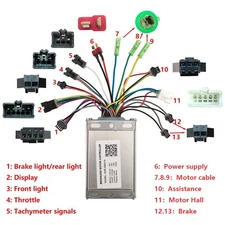 X055-AB001A Electric Bicycle Controller Brushless MotorEBIKE Conversion Parts