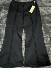 vintage Christenfeld Women's Double Knit Wide Leg Pants