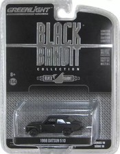 1/64 Greenlight 1968 Datsun 510 Black Bandit 19 27950