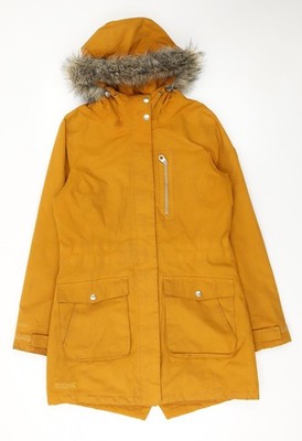 Gelber Parka Mantel Damen UK Größe 10 Regatta Great Outdoors