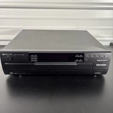 Kenwood CD-203 5 Disc CD Changer Player 1 Bit Dual D/A Convert NO Remote TESTED