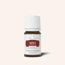 Young Living Thieves Vitality Pure Essential Oil 5 mL/ 0.17 fl oz - New/Sealed!