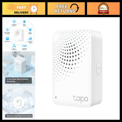 Smart Hub with Built-in Chime, 2.4GHz Wi-Fi, Connect 64 Smart Devices, Long-Rang