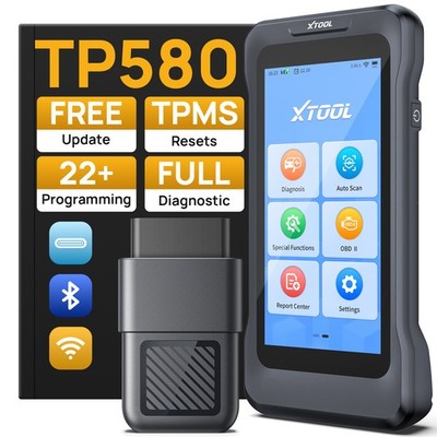 XTOOL TP580 TPMS Programming OBD2 Scanner Full System Dianostic Tool 22+ Resets