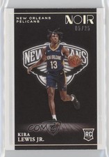 2020 Panini Noir Rookies Icon Edition Holo Silver 5/25 Kira Lewis Jr #194 0re1