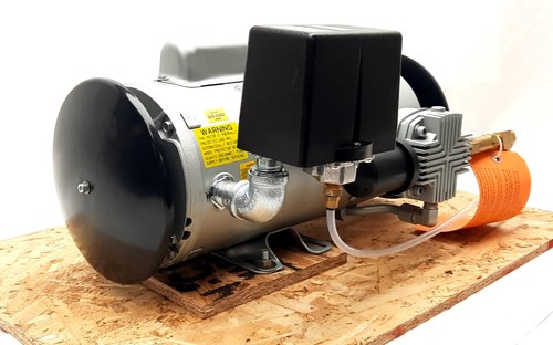 Compresor de aire de pistón monofásico GAST 5LCA-46S-M550GX 115/230VAC 8,4A 1725 RPM - Imagen 8 de 8
