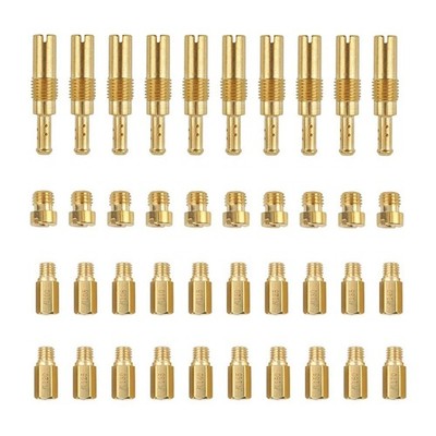 30 Stück Vergaser Hauptdüsen mit 10x Slow Jets Pilot Jet Kit für PWK Keihin ws