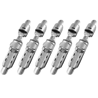 replacement shimano reel seats 5 Pcs Stainless Steel Adjustable Fishing Rod Reel Seats Replacement Parts;
