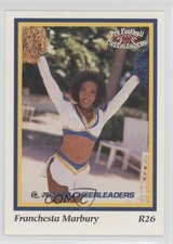 1994 Sideliners Pro Football Cheerleaders Franchesta Marbury #R26 0l4h