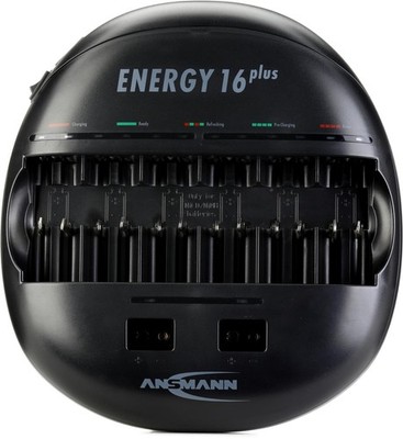 Ansmann Energy 16 Plus Battery Charger (5-pack) Bundle