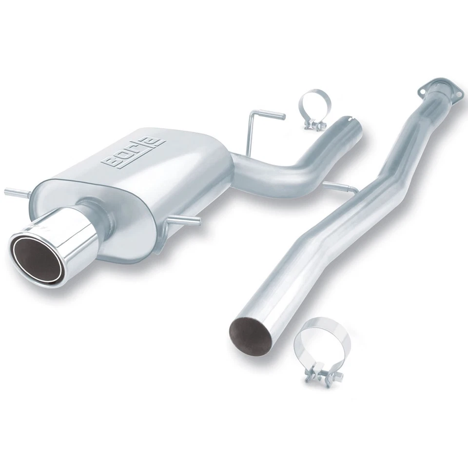 Escape trasero Borla 140075 tipo S Cat para Subaru Impreza WRX STi 2002-07 2,0 L 2,5 Foto 3 de 4