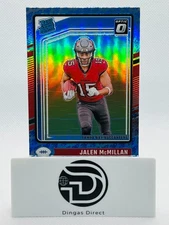 Jalen McMillan 2024 Optic #239 Rocket /(SSP) Rookie RAW