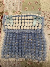 Silver Cross Dolls Pram Pompom Blanket