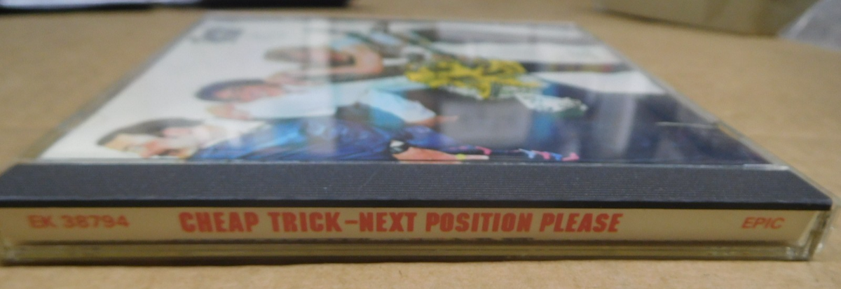 Next Position Please by Cheap Trick (CD, Jun-1988, Epic) for sale