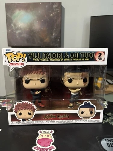 Funko Pop! Vinyl: Jujutsu Kaisen - Yuji Itadori & Aoi Todo 2-Pack