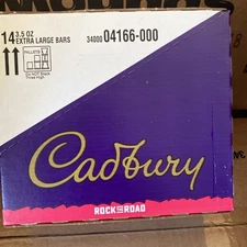 Cadbury Rock The Road 14 Extra Large Bars 