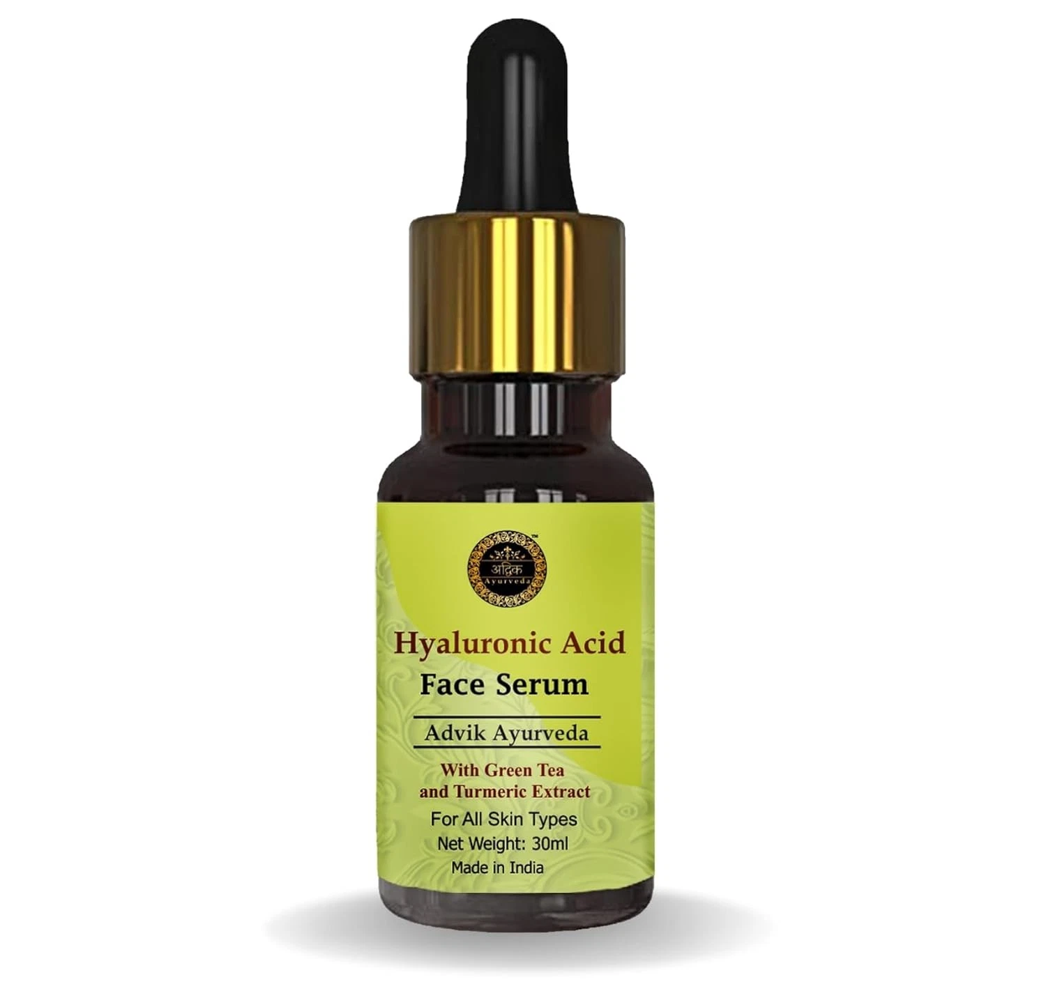 Advik Ayurveda Hyaluronic Acid Face Serum For All Skin Types 30ml