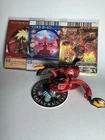 Bakugan New Vestroia Pyrus Viper Hex Helios 560g MG Japan And Cards Vintage Toy