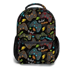 Anyako Video Gamepad Controller School Backpack, Kids Bag for Boys Girls Teen...