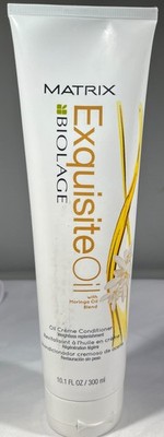 Matrix Biolage Exquisite Oil Creme Conditioner with Moringa Oil Blend, 10.1 oz.