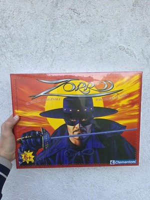 ZORRO Das Originalspiel Clementoni 1998 Vintage New Toy