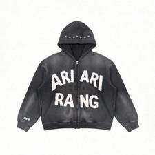 BTS arri arirang tour Vegas pop up merch zip up hoodie