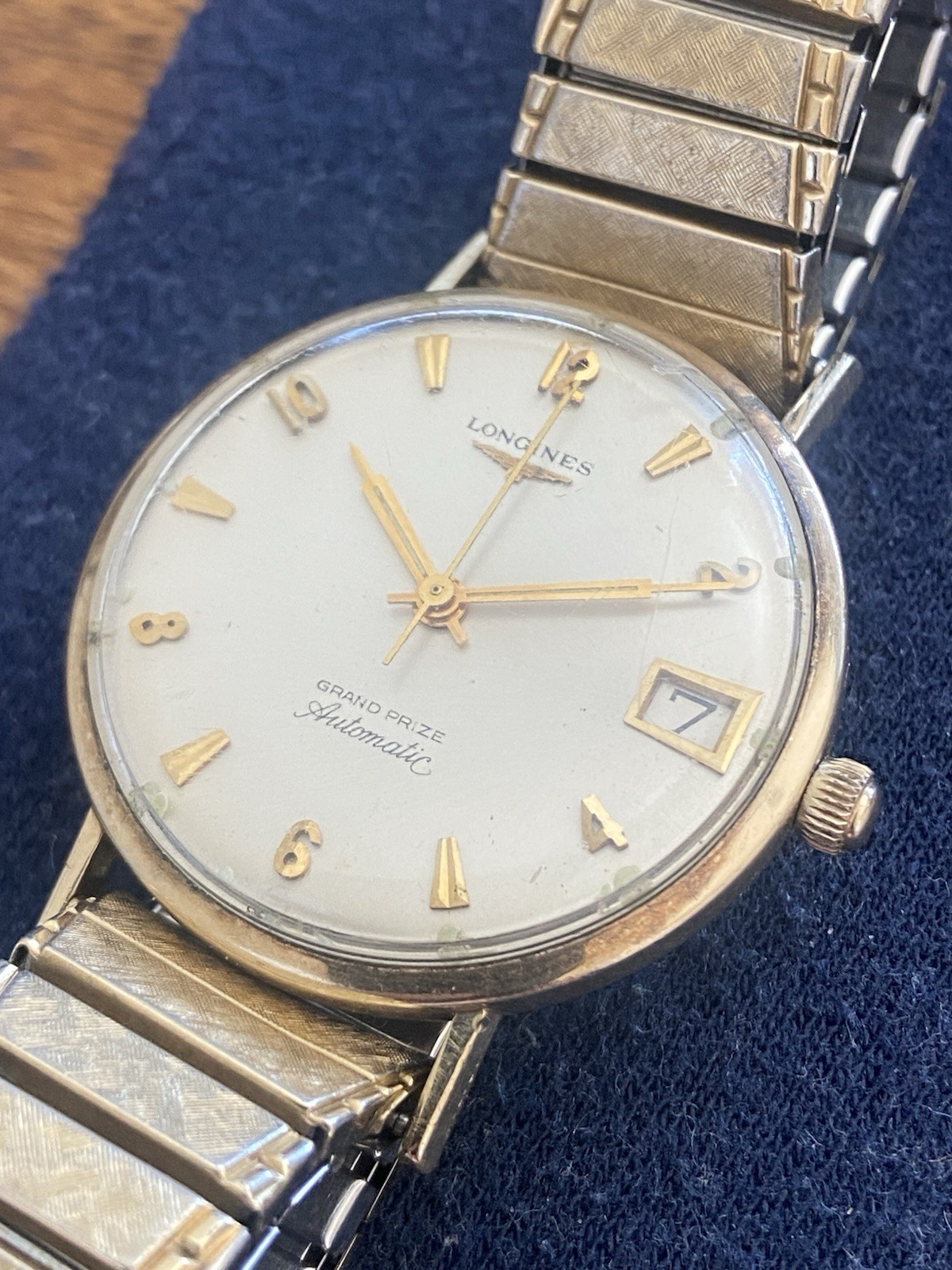 Longines 10 PLEASE Vintage Automatic Prize READ GF Running Grand - vintagewatches.pk